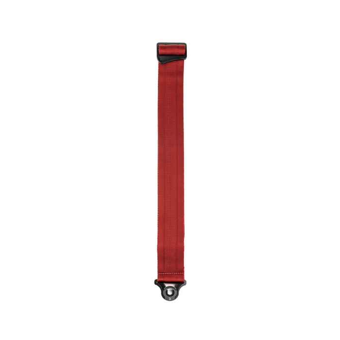 D'Addario Auto Lock Guitar Strap, Blood Red - Fair Deal Music