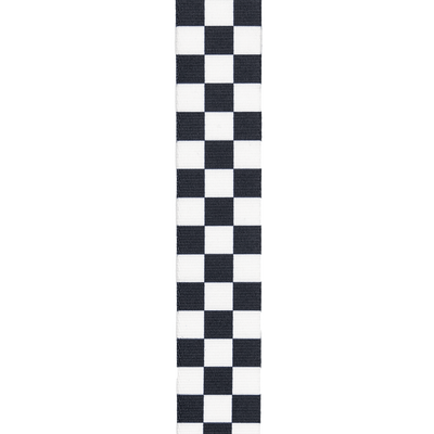 D'Addario Auto Lock Guitar Strap, Skater Checkerboard - Fair Deal Music