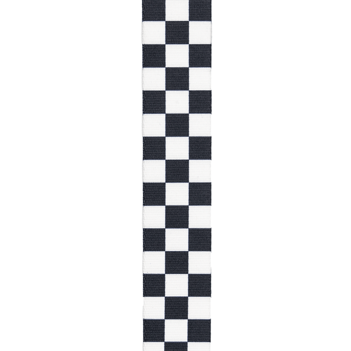 D'Addario Auto Lock Guitar Strap, Skater Checkerboard - Fair Deal Music