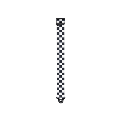 D'Addario Auto Lock Guitar Strap, Skater Checkerboard - Fair Deal Music