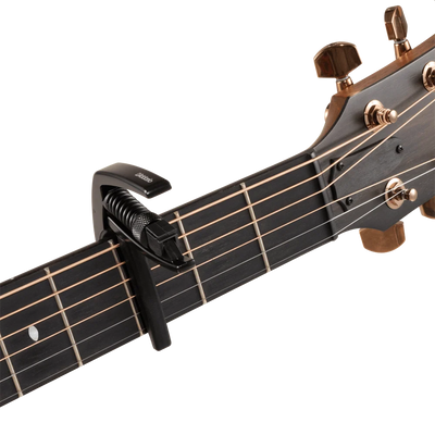 D'addario Artist Capo Adjustable Tension, Black PW-CP-10 - Fair Deal Music