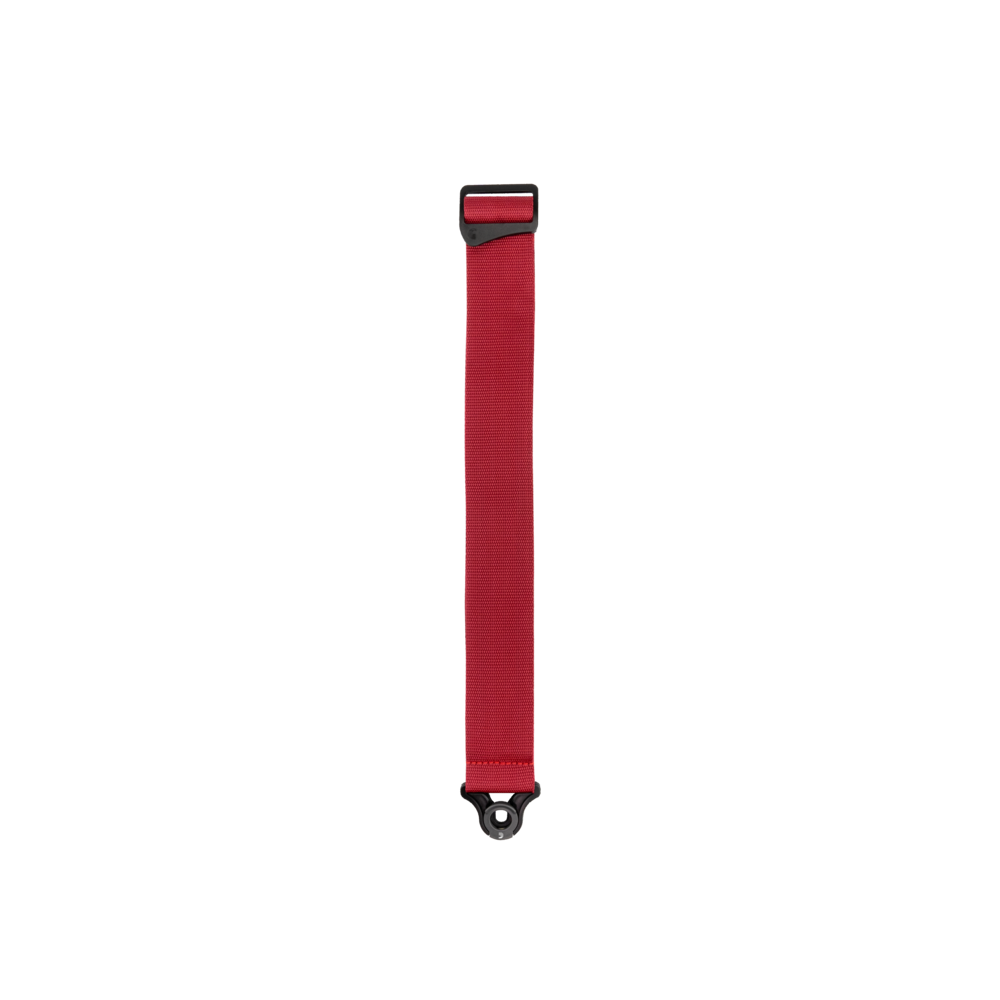 D'Addario Auto Lock Polypro Guitar Strap, Red - Fair Deal Music