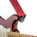 D'Addario Auto Lock Polypro Guitar Strap, Red - Fair Deal Music