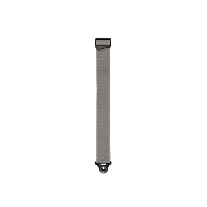 D'Addario Auto Lock Polypro Guitar Strap, Silver - Fair Deal Music