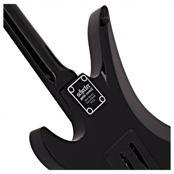 Schecter Synyster Standard Black w Silver Pinstripes - Fair Deal Music