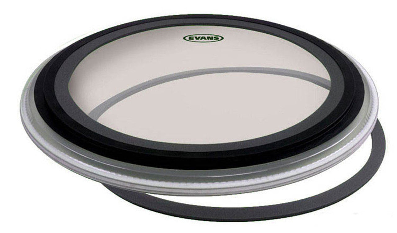 Evans BD22EMAD 22 Inch EMAD Clear Bass Drum Batter Head - Fair Deal Music