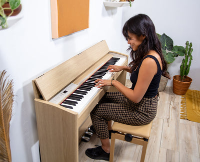 Roland F701-LA Compact Digital Piano Light Oak (Showroom Model) - Fair Deal Music