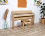 Roland F701-LA Compact Digital Piano Light Oak, Nearly New - Fair Deal Music