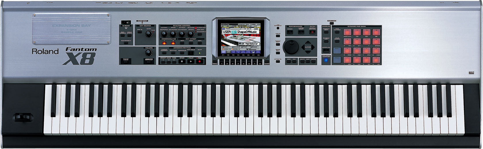 Roland Fantom X8 Workstation Keyboard (Used) - Fair Deal Music