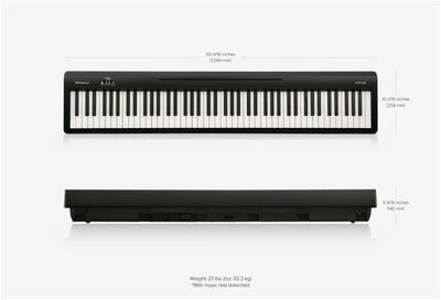 Roland FP-10-BK Portable Digital Piano Bundle - Fair Deal Music