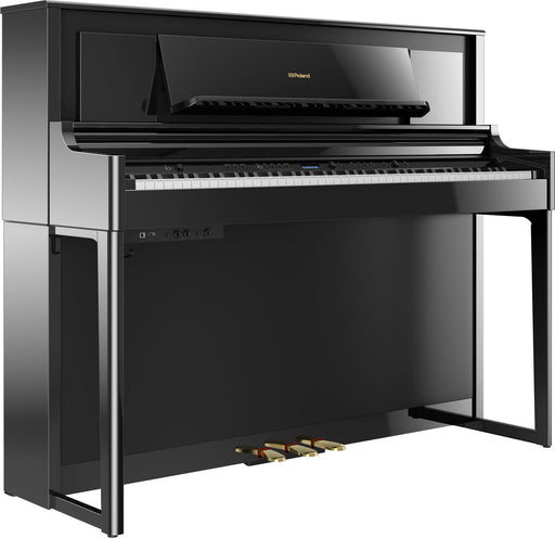 Roland LX706-PE Digital Upright Piano in Polished Ebony [Refurbished by Roland] - Fair Deal Music