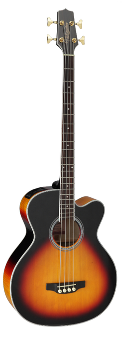 Takamine GB72CE Electro Acoustic Bass, Brown Sunburst - Fair Deal Music