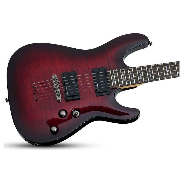 Schecter Demon-6 Crimson Red Burst - Fair Deal Music