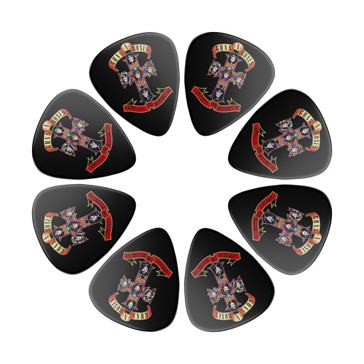 Guns N' Roses Double Sided Guitar Picks, Set of 8 - Fair Deal Music