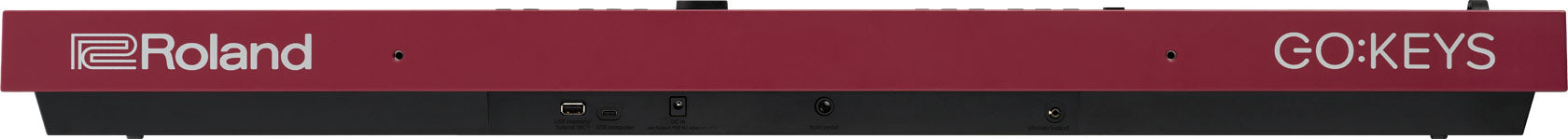 Roland GO:KEYS 3 Music Creation Keyboard, Dark Red - Fair Deal Music