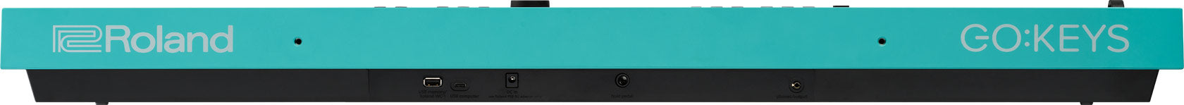 Roland GO:KEYS 3 Music Creation Keyboard, Turquoise - Fair Deal Music
