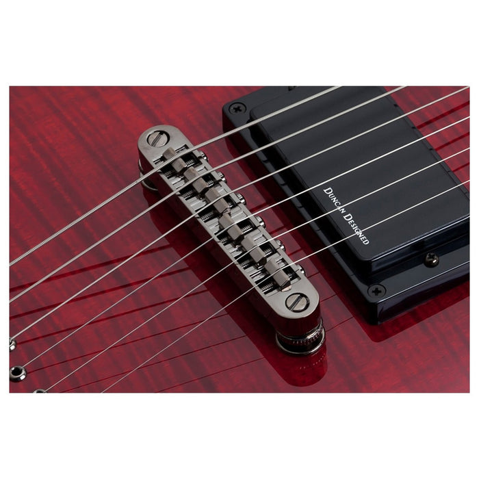 Schecter Demon-6 Crimson Red Burst - Fair Deal Music