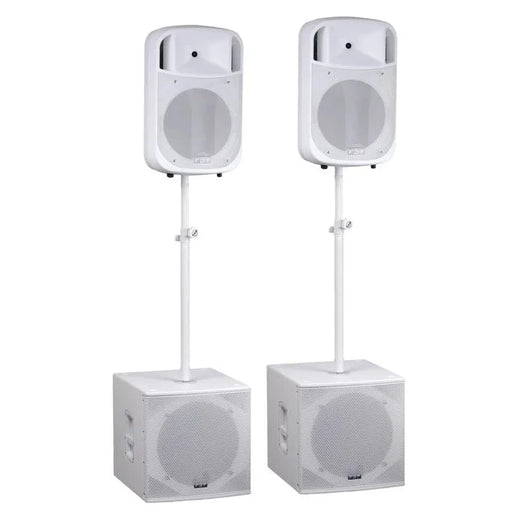 FBT J2000 PA System in White including Sub-woofers [USED] - Fair Deal Music