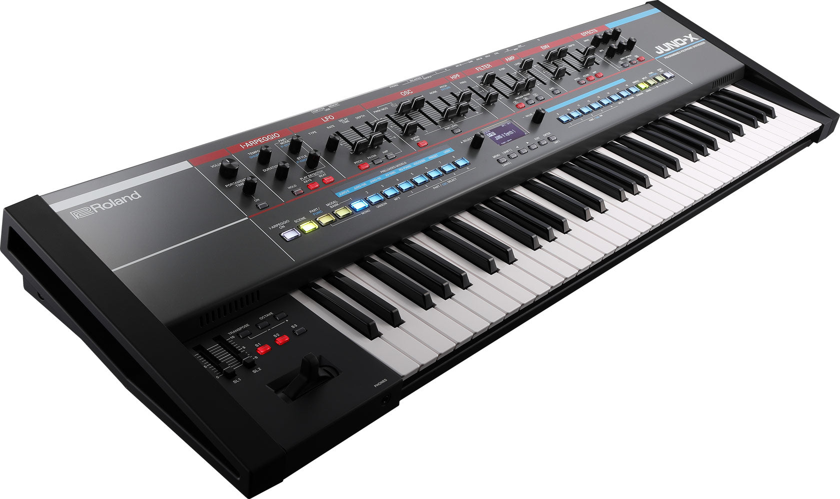 Roland JUNO-X Programmable Polyphonic Synthesizer, (Used) z5n1576 - Fair Deal Music