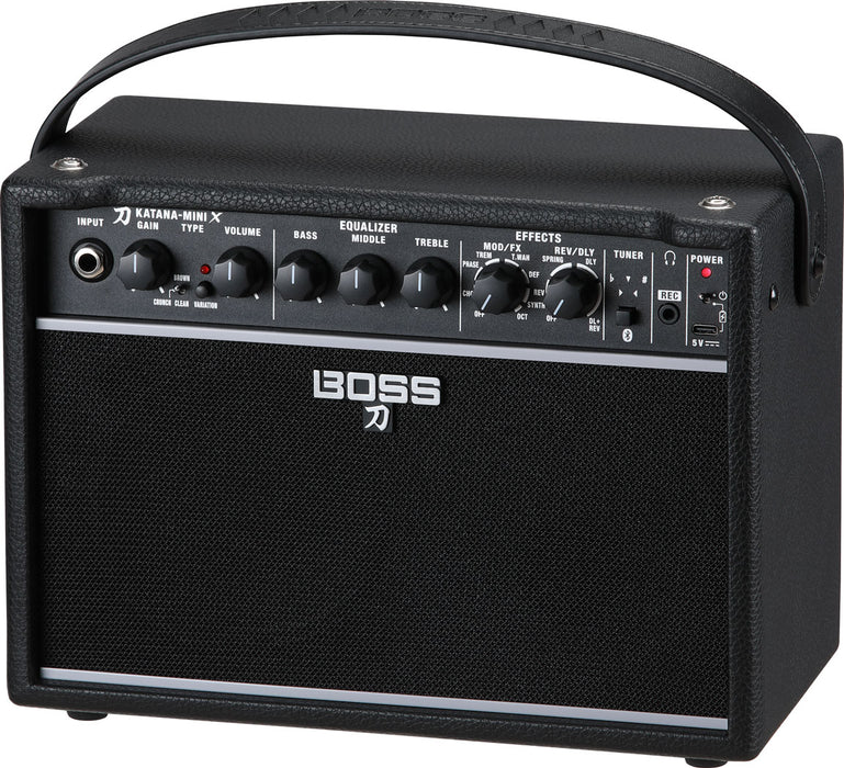 Boss Katana Mini X Compact 10w Guitar Amplifier, Open Box - Fair Deal Music