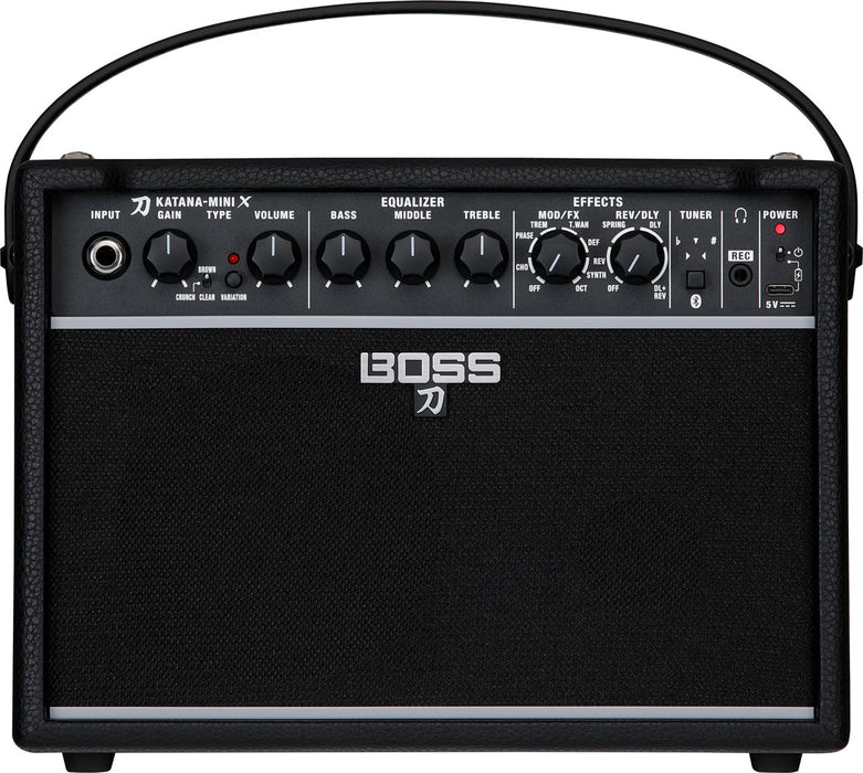 Boss Katana Mini X Compact 10w Guitar Amplifier, Open Box - Fair Deal Music