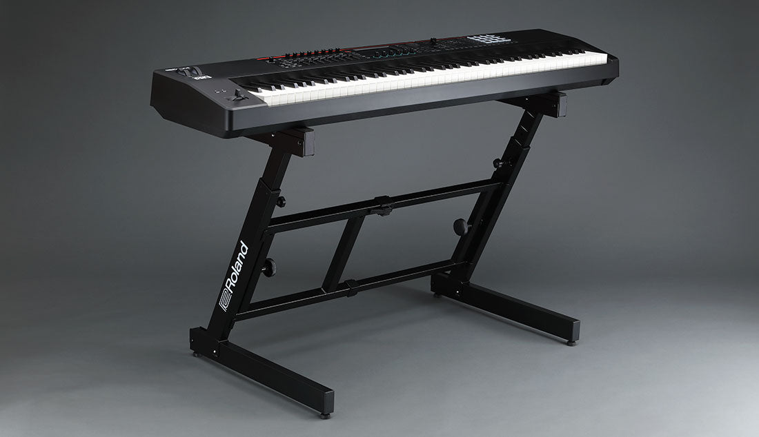 Roland KS-11Z Heavy-duty Adjustable Keyboard ‘Z’ Stand - Fair Deal Music