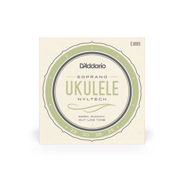 D'addario Soprano, Nyltech Ukelele Strings, EJ88s - Fair Deal Music