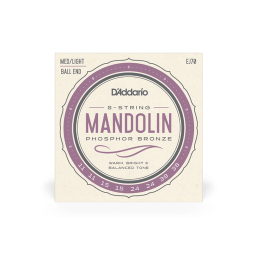 D'addario 11-38 Medium/Light, Ball End, Phosphor Bronze - Fair Deal Music