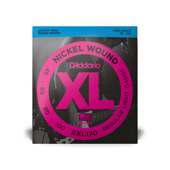 D'Addario 45-100 Regular Light, Long Scale, XL Nickel Bass Strings - Fair Deal Music