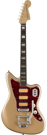 Fender Gold Foil Jazz Master, Shoreline Gold, Electric Guitar - Fair Deal Music