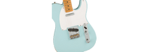 Fender Limited Edition Vintera Road Worn '50S Telecaster, Maple Fingerboard, Sonic Blue - Fair Deal Music