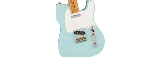 Fender Limited Edition Vintera Road Worn '50S Telecaster, Maple Fingerboard, Sonic Blue - Fair Deal Music