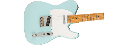 Fender Limited Edition Vintera Road Worn '50S Telecaster, Maple Fingerboard, Sonic Blue - Fair Deal Music