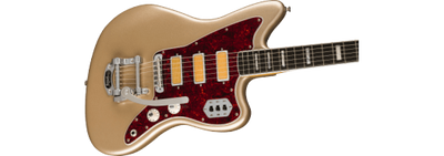 Fender Gold Foil Jazz Master, Shoreline Gold, Electric Guitar - Fair Deal Music