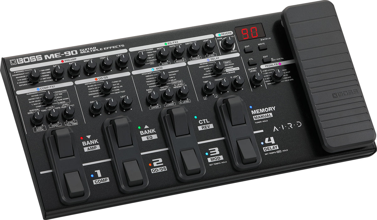 Boss ME-90 Guitar Multiple Effects Pedal, Nearly New - Fair Deal Music