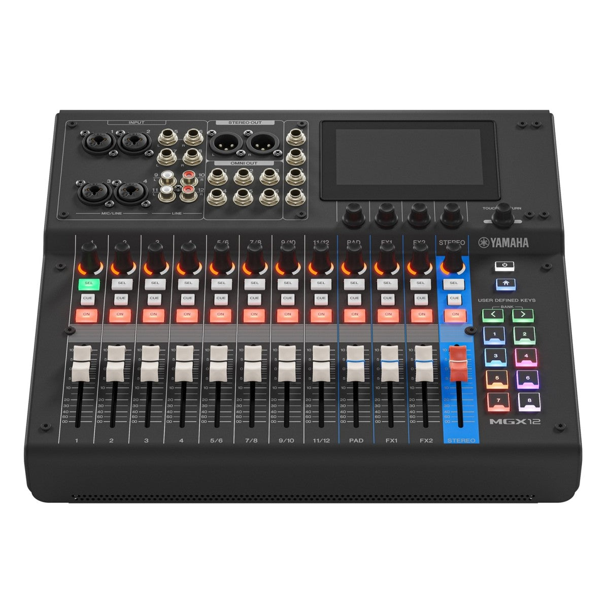 Yamaha MGX12 B Black - Fair Deal Music