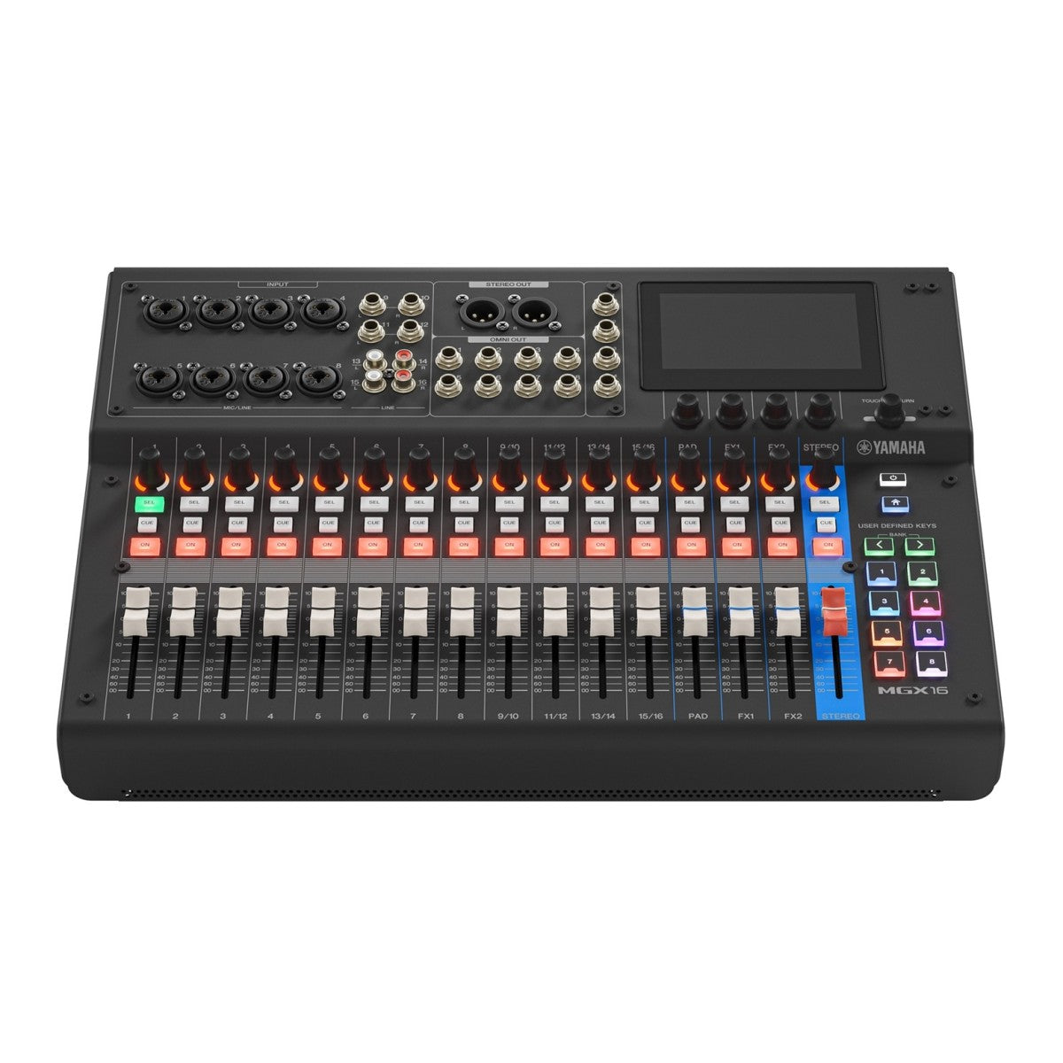 Yamaha MGX16 Compact Digital Mixing Console Black - Fair Deal Music