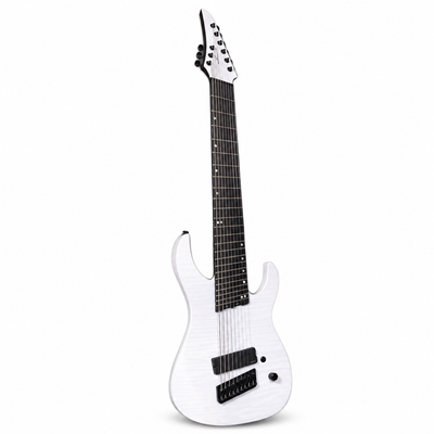 Legator N9FSS Ninja Super Shred Multiscale 9 String Electric Guitar White - Fair Deal Music