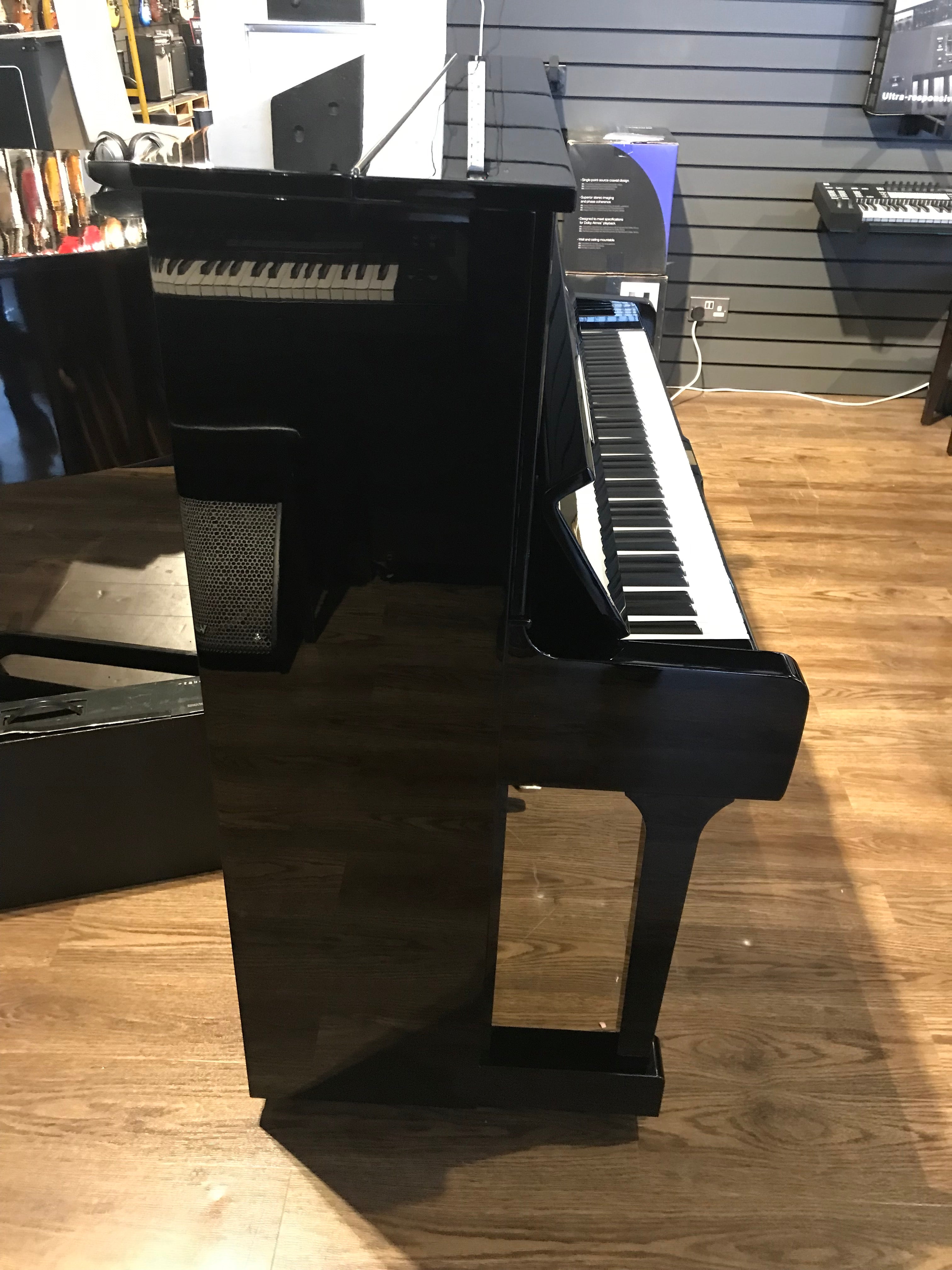 Yamaha U1 1975 Upright Piano Polished Ebony Serial No 2072807 (Used) - Fair Deal Music
