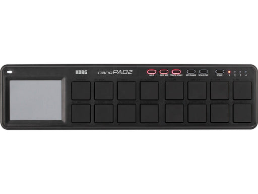 Korg nanoPAD2 Slimline USB Controller - Black - Fair Deal Music