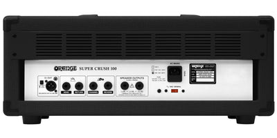 Orange Super Crush 100 Solid-State Amp Head in Black - Fair Deal Music