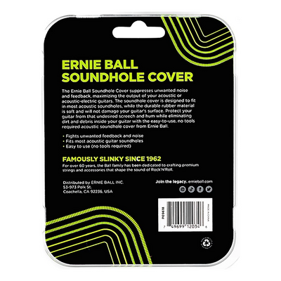 Ernie Ball Acoustic Soundhole Cover P09618 - Fair Deal Music
