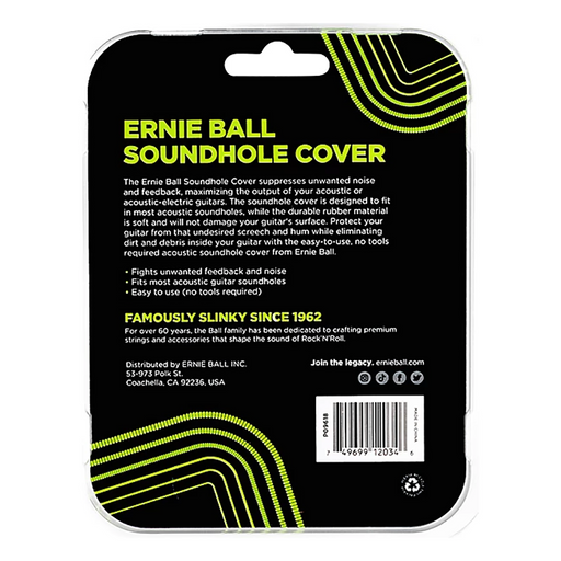 Ernie Ball Acoustic Soundhole Cover P09618 - Fair Deal Music