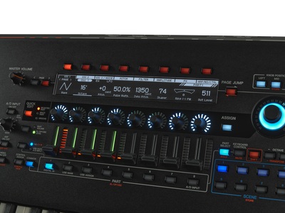 Yamaha MONTAGE M8X Synthesizer with 88-note Keyboard (Opened Box) - Fair Deal Music