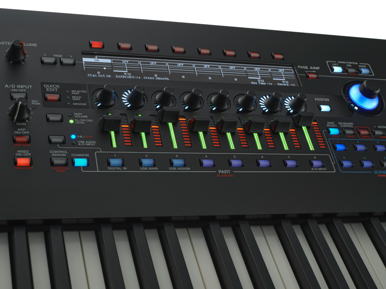 Yamaha MONTAGE M8X Synthesizer with 88-note Keyboard (Opened Box) - Fair Deal Music