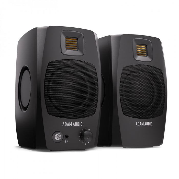 Adam Audio D3V Desktop Studio Monitor System Black (Display Model) - Fair Deal Music