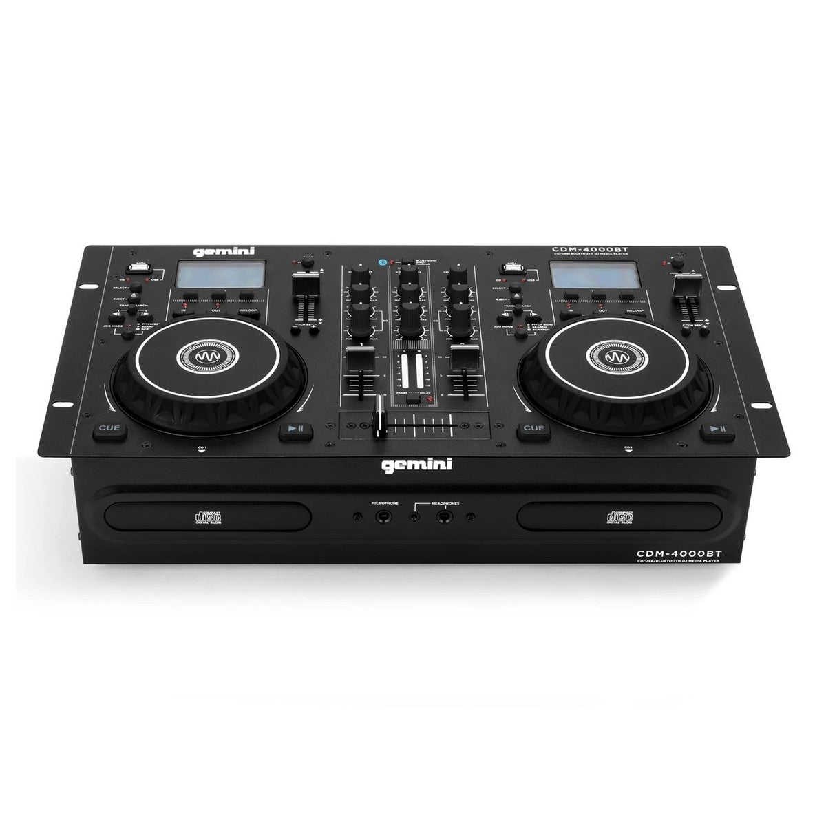 Gemini CDM-4000BT Dual CD Mixer Combo with Bluetooth - Fair Deal Music