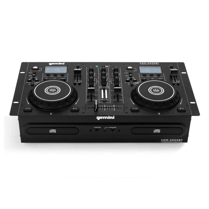 Gemini CDM-4000BT Dual CD Mixer Combo with Bluetooth - Fair Deal Music