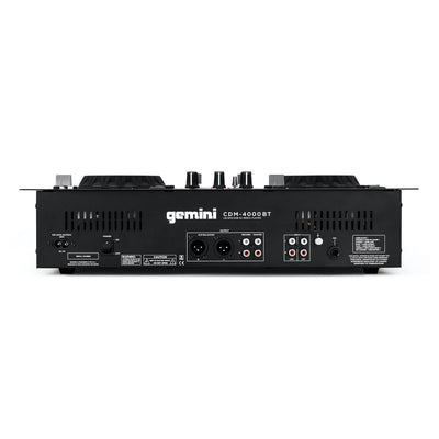 Gemini CDM-4000BT Dual CD Mixer Combo with Bluetooth - Fair Deal Music