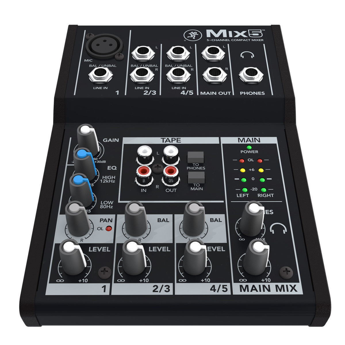 Mackie Mix5 Compact Mixer - Fair Deal Music